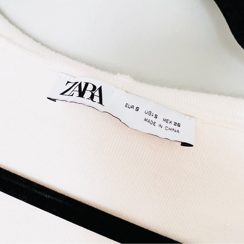 Zara Knit Coat Hoodie Hood Open Front Layers Lagenlook Cardigan - Picture 4 of 7